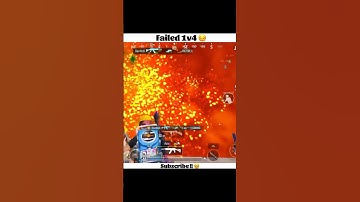 Failed 1v4….😔 #bgmi #bgmindia #gaming #battlegroundmobileindia #shorts #pubgmobile #pubgm