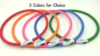 How to Choose A Suitable LED Dog Collar? | BSEEN Silicone Dog Collar, One Size Can Suit for All