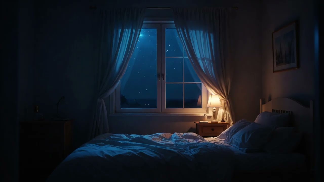 Theta Waves Peaceful Music 🌙 Deep Calm, Fear Release & Emotional Ease — No Ads