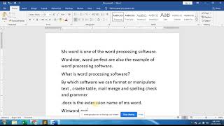 WORD LAB1 AND LAB 2