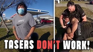 Cops: Stop Depending on Your Taser