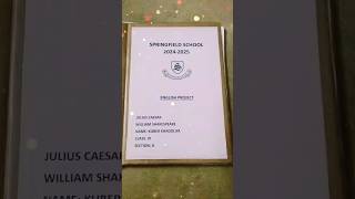 ICSE board class 9th english literature project #Julius Caesar