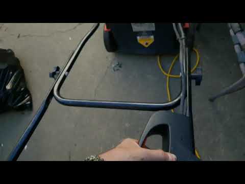 Electric lawnmower- How to fix the switch