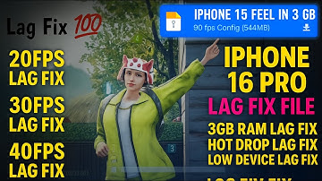 BGMI + PUBG Mobile + KR 4.0 Lag Fix Config File | 💗 PUBG Mobile 4.0 100x Smooth Lag Fix Config