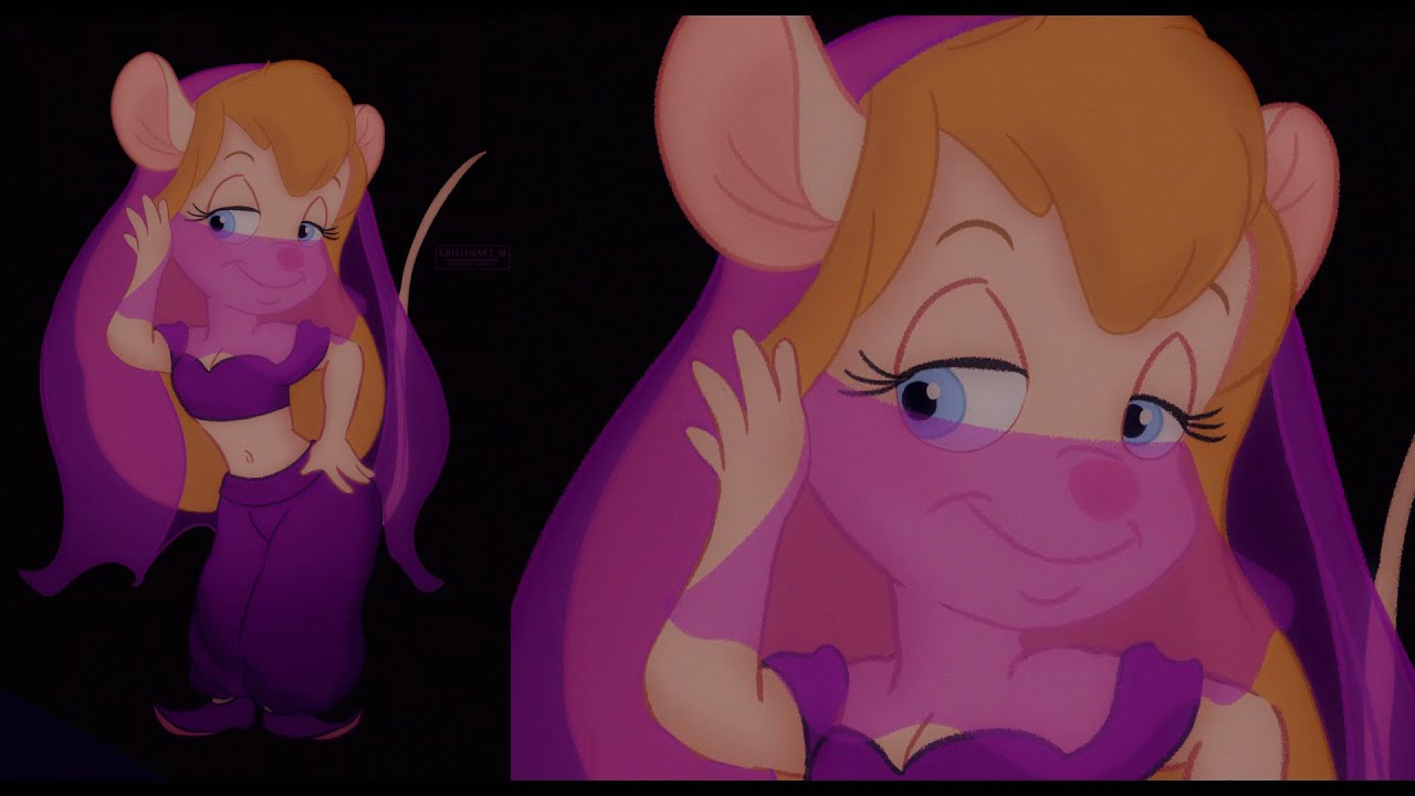 Gadget as BellyDancer | COMMISSION EDIT