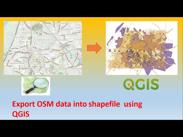 qgis - Extract shapefile from scanned PDF map using Open Street