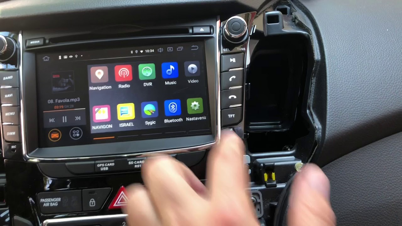 Hyundai i30 removal radio Andorid 9 octo core YouTube