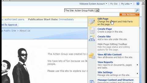 SharePoint Shepherd 2007 - Edit A Content Page