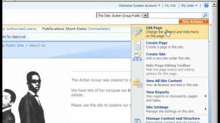 SharePoint Shepherd 2007 - Edit A Content Page