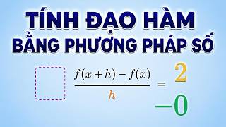 NUMERICAL DIFFERENTIATION: FROM ERRORS TO THE CORRECT ANSWER