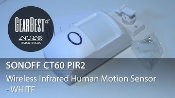 SONOFF CT60 PIR2 Wireless Infrared Human Motion Sensor - GEARBEST.COM