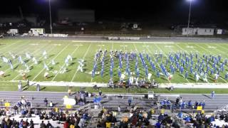 HHS Marching Band at Montour 11/6/15