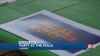 'Party at the Polls' event aims to stir up excitement about voting