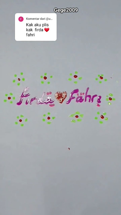 FIRDA ❤️ FAHRI #gege2009 #shorts
