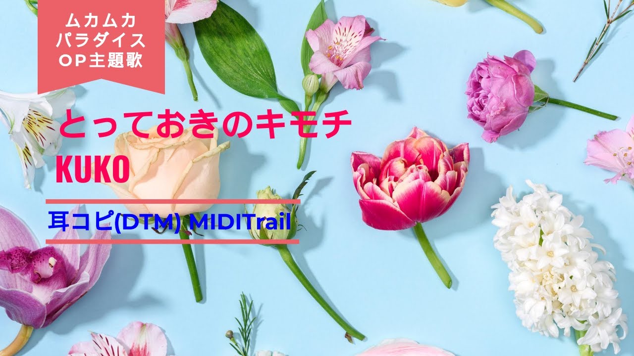 Cover とっておきのキモチ Kuko ムカムカパラダイス Op主題歌 1993 Muka Muka Paradise Dtm Instrumental Youtube