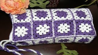 Сумочка с бабушкиного квадрата Часть 1 Сумочка с бабушкиного квадрата Часть 1