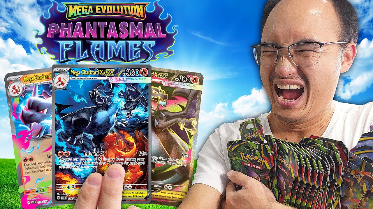 J’AI DÉJÀ PIOCHÉ ‘’MEGA CHARIZARD X EX’’ DE PHANTASMAL FLAMES !