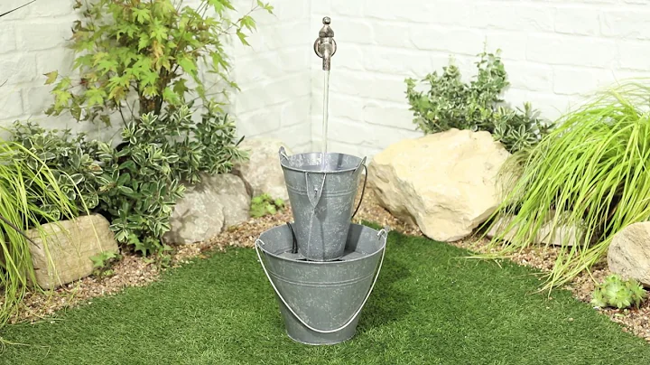 WF9806 - Floating Tap Fountain Water Feature with Lights