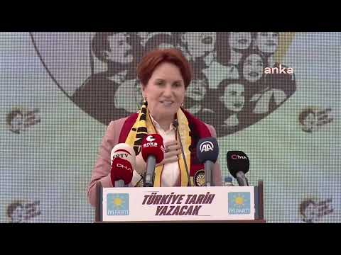 İYİ Parti Genel Başkanı Meral Akşener, Malatya’da Konuşuyor