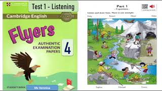 FLYERS 4 - TEST 1 -  LISTENING