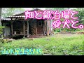 山小屋生活#49 畑と鍛冶場と愛犬と (My hut life field, a smithy, and a dog )