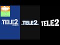 Tele2 Russia Logo History Updated