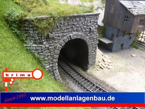 Modellbahn Tunnelbau