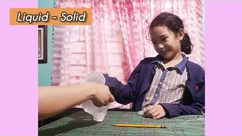 My Q1 Performance Task for Science 3 | "Phases of Matter"