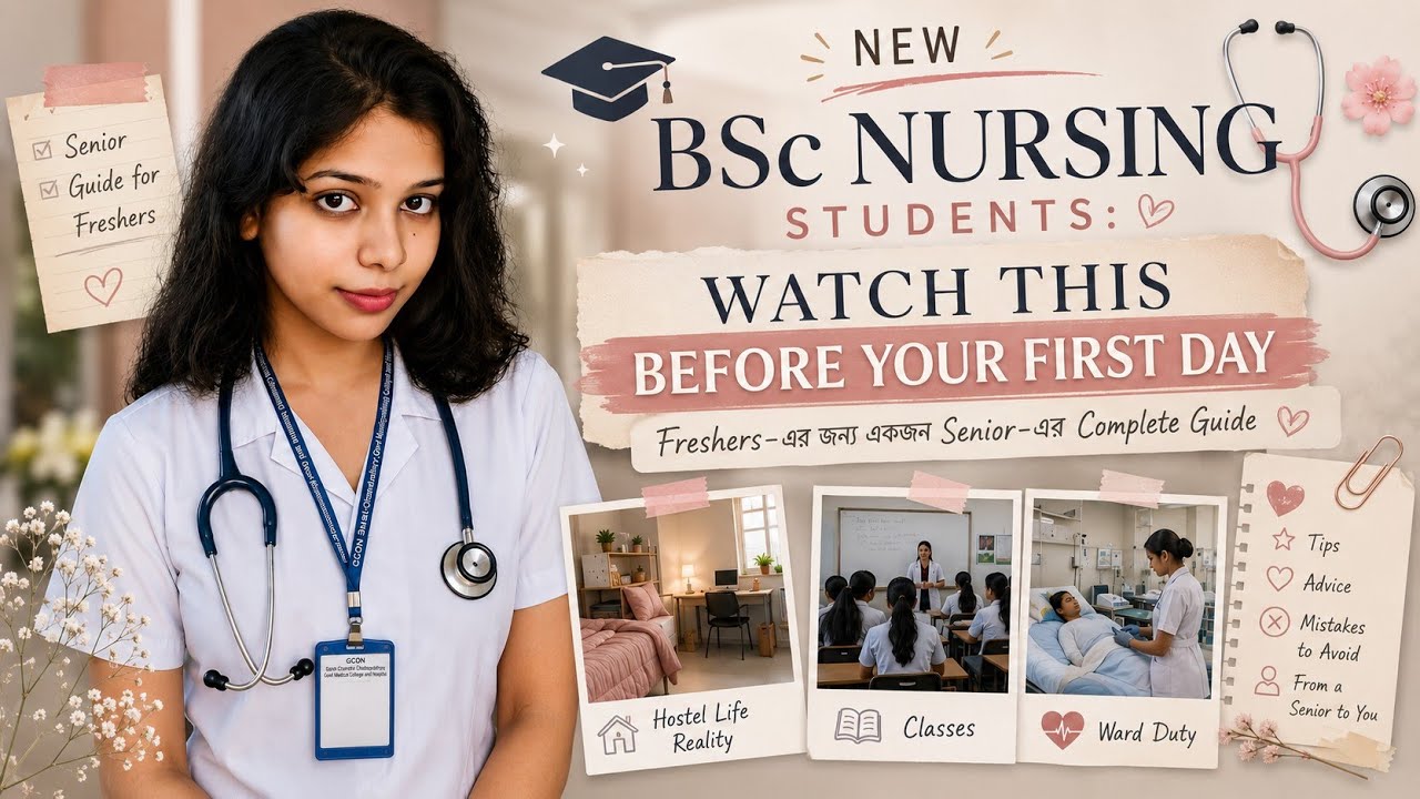 Starting BSc Nursing ?🏥🩺WATCH THIS Before Your First Day!