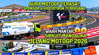 Iklan terpasang😱 GP mandalika sebentar lagi yuk cek persiapan hari ini sirkuit mandalika!