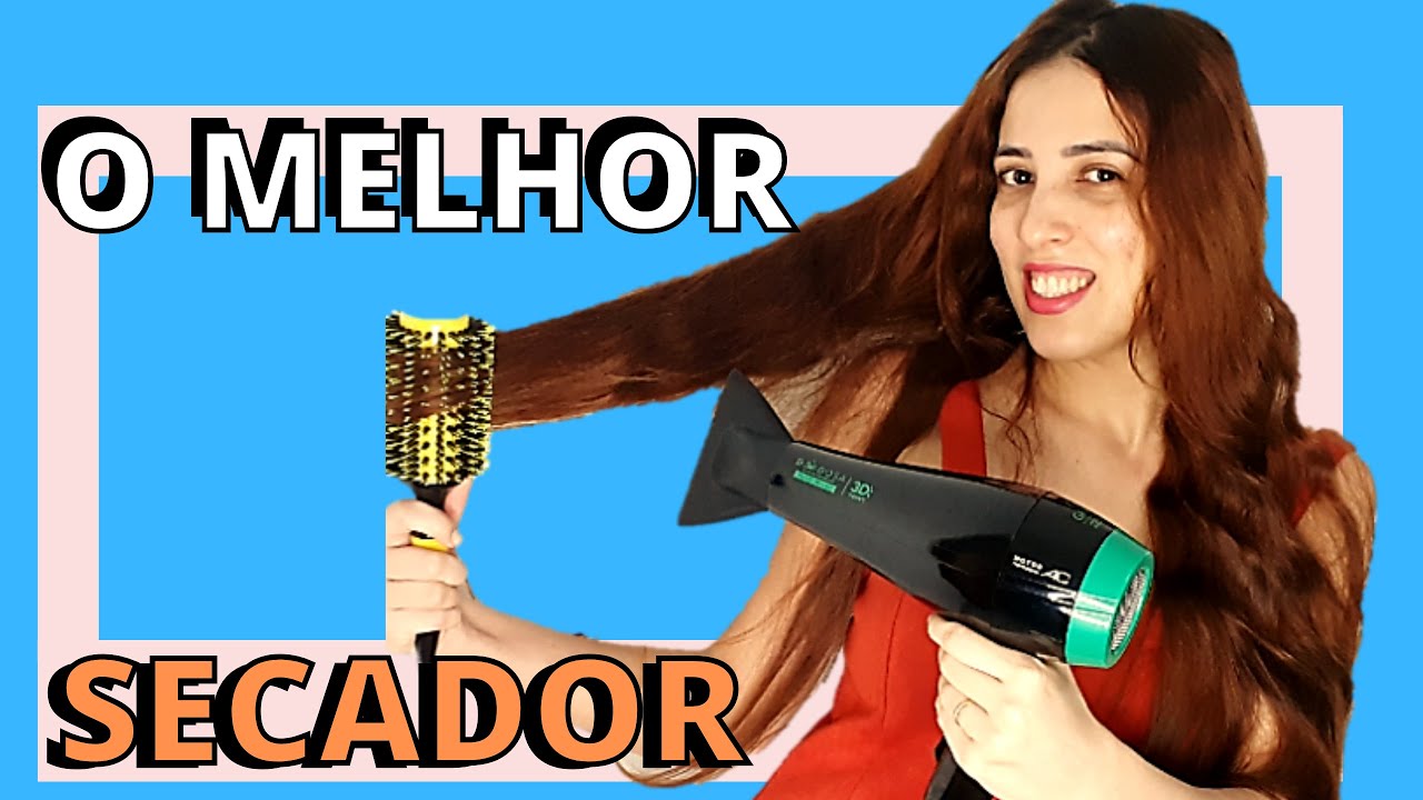 Secador De Cabelo Profissional Babosa 3d 2200w Confortavel