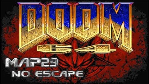 Doom 64 for Doom 2 - Map29: No Escape (100%) [DOSBox]