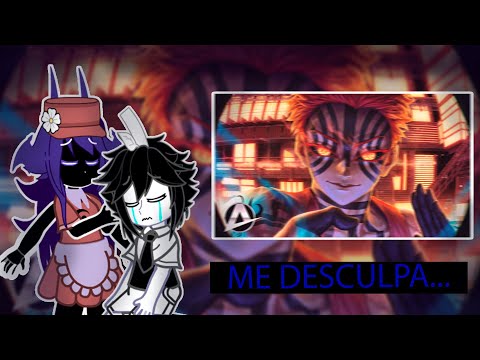 FPE React to: Akaza (Kimetsu no Yaiba) | Inquebrável | Anirap | 🇧🇷/🇪🇸/🇺🇸 | Gacha