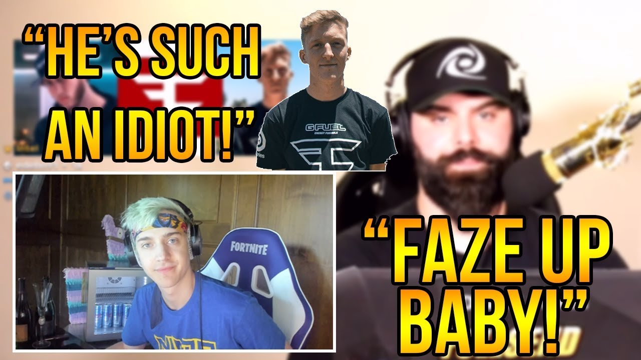 Ninja Reacts To TFUE Lawsuit And Says He's Part Of FaZe! (Full Video)