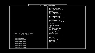 Mili - world.execute(me); (JavaScript Lyric Video)
