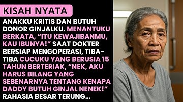 AKU HAMPIR DONOR GINJAL KE ANAKKU, SAMPAI CUCUKU MENGUNGKAPKAN RAHASIA DADDY NYA YANG MEMBUATKU SYOK