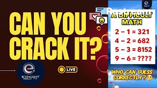 🔥 Only 1% Can Solve This Viral Math Puzzle! | Live Brain Teaser Challenge 🧠