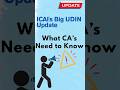 Attention CAs! ICAI just dropped major updates to the UDIN system #noregistration #userregistration