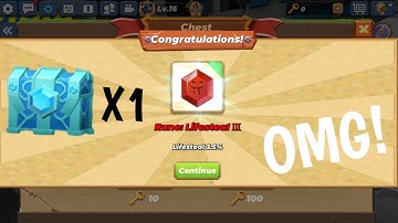 OMG! I Got a Leeching 3/Lifesteal 3 by Opening ONLY 1 Diamond Chest in Bedwars! [ Blockman Go ]