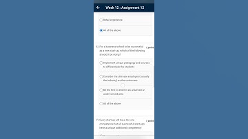 Nptel Entrepreneurship Assignment -12 solutions 2023