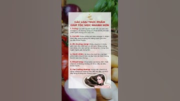 Các loại thực phẩm giúp tóc của bạn mọc nhanh hơn | Dr Ngọc #shorts #short #drngoc