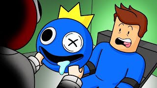 El Origen De Mis Amigos De Colores Aterradores... Rainbow Friends Animación