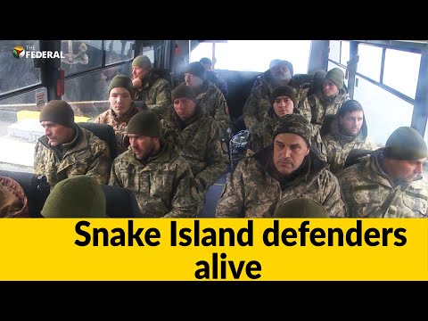 Snake Island defenders who defied Russian warship alive: Ukraine | The Federal