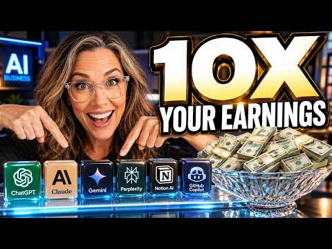 THE ULTIMATE 10X AI WORKFLOW: ChatGPT, Claude, Gemini,  Perplexity, NotionAI & Copilot Explained