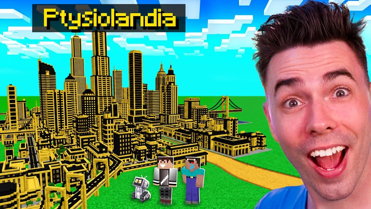 ZNALAZŁEM PTYSIOLANDIĘ w Minecraft!