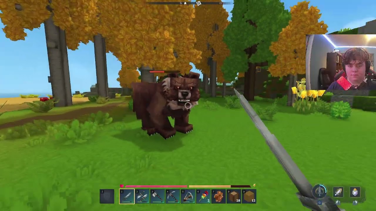 On the hunt for Thoreum got lucky with cobalt as well | Hytale Early access. (day 4)