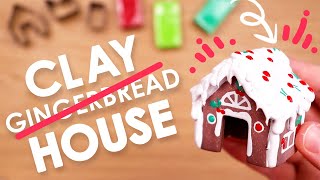 THIS GINGERBREAD HOUSE LASTS FOREVER  Holiday Cookies Cutters & Clay