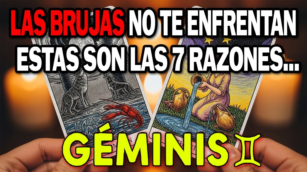 7 MOTIVOS por los que las BRUJAS temen a GÉMINIS ♊ — NUNCA quieren CRUZARSE contigo