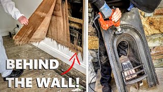 Discovery and RESTORATION of Victorian Fireplace!