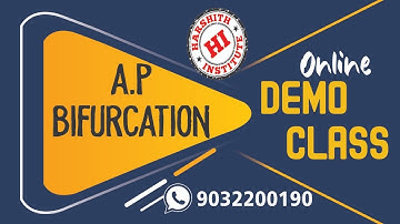 AP bifurcation act class for PANCHAYAT SECRETARY,GROUP1,GROUP2,APPSCGROUP 3 in english